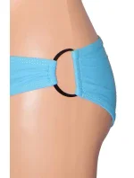 Dámske plavky dvojdielne bikiny D-RING zdobené strapcami na podprsenke a kovovými doplnkami modrej - Modrá - OEM Dámske plavky dvojdielne bikiny D-RING zdobené strapcami na podprsenke a kovovými doplnkami modrej - Modrá - OEM