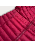 Vypasovaná červená dámska bunda (GT-212)