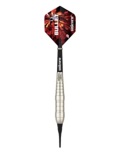 Šípky Unicorn Bullet z nerezovej ocele s mäkkým hrotom - Jelle Klaasen 20g:23531