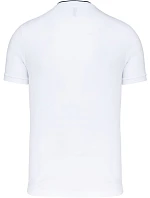 Kariban K 223 Pánske polo s mao golierom 20.K223 biela/námornícka modrá Kariban K 223 Pánske polo s mao golierom 20.K223 biela/námornícka modrá
