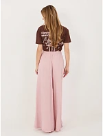 Nohavice MI SP 2563.02 svetloružové