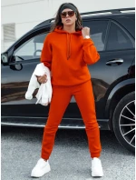 KSENIIA PREMIUM dámska tepláková súprava v oranžovej farbe FashionStreet AY1095