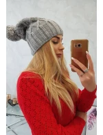 Milano fleecová čiapka K203 svetlo šedá