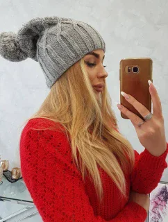 Milano fleecová čiapka K203 svetlo šedá