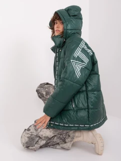 NM KR TR522 bunda.96P tmavo zelená