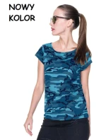 Dámske maskáčové tričko 21353 - PROMOSTARS