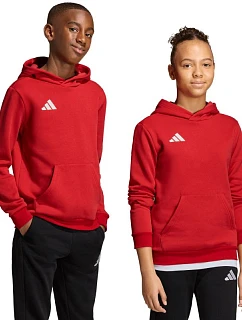 Detská mikina adidas Entrada 26 Hoody červená JZ6568