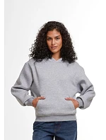 Build your Brand BY 444 Dámska mikina s kapucňou v oversize štýle „Loose Fit“ 56.0444 čierna