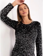 Šaty IT SK 20022.21P čierno-strieborné