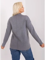 PM SW PM717 Sveter.20 tmavo šedá