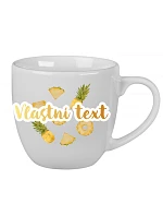 Personalizovaný keramický hrnček s objemom 400 ml s letným ovocím Personalizovaný keramický hrnček s objemom 400 ml s letným ovocím