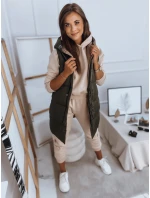 ROSI dámska vesta zelená FashionStreet TY2868