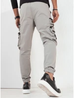 Pánske bojové nohavice šedé FashionStreet UX4159