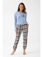 Dámske pyžamo Luna 322 long/r M-2XL Z25/26 Dámske pyžamo Luna 322 long/r M-2XL Z25/26