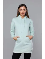 Dámska klokanie mikina v pistáciovej farbe (YS10003-39)