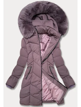 Dámska zimná bunda strednej veľkosti S'west Purple (B8306-71)