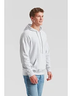 Fruit of the Loom Lightweight Hooded Sweat Pánska mikina s kapucňou a raglánovými rukávmi 16.2140 heather grey Fruit of the Loom Lightweight Hooded Sweat Pánska mikina s kapucňou a raglánovými rukávmi 16.2140 heather grey