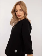 Blúzka CLM BZ 1252.01X čierna