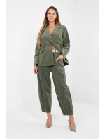 Šnúrové nohavice model 225094 Rue Paris