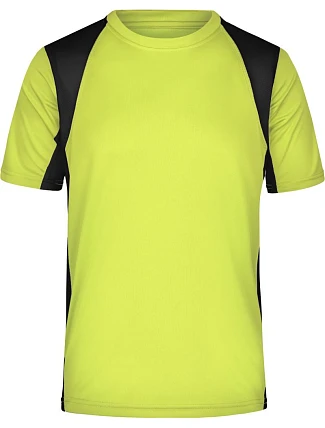 Daiber JN 306 Pánske bežecké tričko 02.0306 fluo žltá/čierna Daiber JN 306 Pánske bežecké tričko 02.0306 fluo žltá/čierna