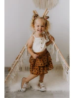 Dziecięce Trampki Wysokie Różowe Złoto Catrina