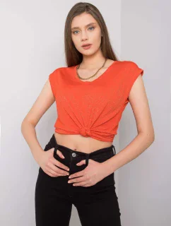 Tričko 37 TS 190221.90 tmavo oranžová