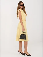 Šaty MI SK 3430 1.01 svetložltá