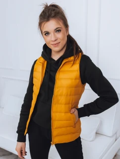 Dámska žltá vesta ROSILA FashionStreet TY2580