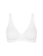 Podprsenka Basic+ Soft Bra - WHITE - biela 0003 - SLOGGI Podprsenka Basic+ Soft Bra - WHITE - biela 0003 - SLOGGI