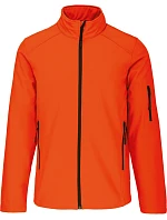 Kariban K 401 Pánska 3-vrstvová softshellová bunda 20.K401 fluorescenčná oranžová Kariban K 401 Pánska 3-vrstvová softshellová bunda 20.K401 fluorescenčná oranžová