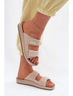 Dámske papuče INBLU AG000015 Beige