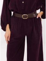 IT nohavice SP 25782.73 tmavo fialové