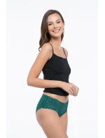 Spodný diel plaviek Bellie Classic Bottle Green - Julimex