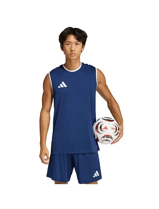 Pánske tričko adidas Entrada 26 Sleeveless Jersey navy blue KB3930 Pánske tričko adidas Entrada 26 Sleeveless Jersey navy blue KB3930