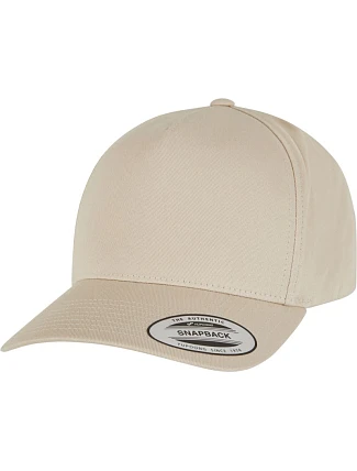 Flexfit 7707 5-panelová čiapka typu Snapback 55.7707 béžová Flexfit 7707 5-panelová čiapka typu Snapback 55.7707 béžová