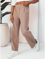 Dámske nohavice so širokými nohavicami RITES beige FashionStreet UY2007 Dámske nohavice so širokými nohavicami RITES beige FashionStreet UY2007
