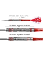 Brány Rapide 90% Steeltip HS-TNK-000013301 Brány Rapide 90% Steeltip HS-TNK-000013301