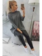 Mikina s potlačou kolesa graphite melange Mikina s potlačou kolesa graphite melange