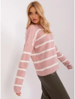 Jumper BA SW 8025.38P tmavoružový