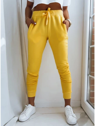 Dámske tepláky FITS žlté FashionStreet UY0534z