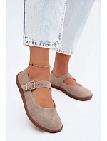 Balerínky Barefoot z prírodného semišu Zazoo 316 Cappuccino Balerínky Barefoot z prírodného semišu Zazoo 316 Cappuccino