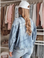 Dámska prechodná oversize katana bunda NOVAJIN modrá FashionStreet TY4837 Dámska prechodná oversize katana bunda NOVAJIN modrá FashionStreet TY4837