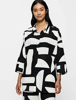 Letné oblečenie Boyfriend Shirt - ČIERNA - TRIUMPH ČIERNA - TRIUMPH