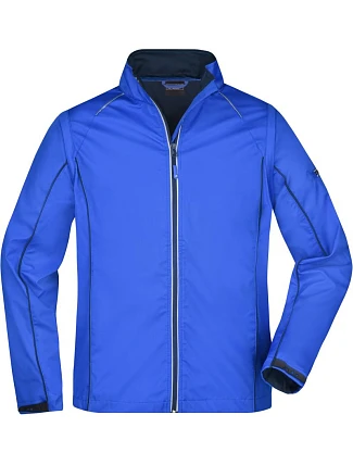 Daiber JN 1122 Pánska softshellová bunda s odnímateľnými rukávmi 02.1122 nautic blue/navy Daiber JN 1122 Pánska softshellová bunda s odnímateľnými rukávmi 02.1122 nautic blue/navy