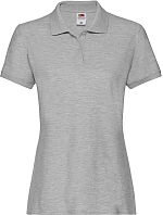 Fruit of the Loom Lady-Fit Premium Polo Dámske piqué polo 16.3030 athletic heather Fruit of the Loom Lady-Fit Premium Polo Dámske piqué polo 16.3030 athletic heather