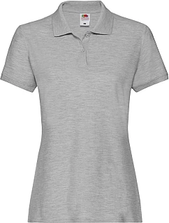 Fruit of the Loom Lady-Fit Premium Polo Dámske piqué polo 16.3030 athletic heather