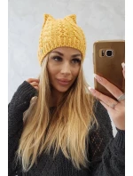 Rabbid K237 horčicová fleecová čiapka