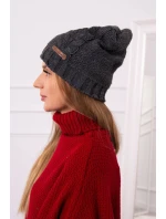 Fleecová čiapka Ula K271 graphite
