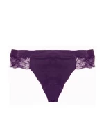Dámske tangá QF6628E - UXD - fialová - Calvin Klein Dámske tangá QF6628E - UXD - fialová - Calvin Klein