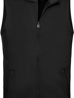 Russell Athletic 041M Pánska dvojvrstvová smart softshellová vesta 10.041M čierna